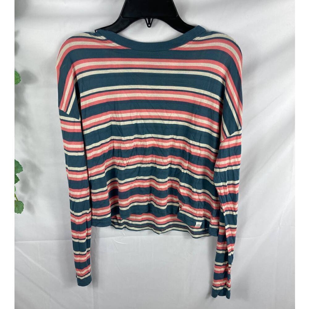 Treasure & Bond Girl's Striped Long Sleeve Top L